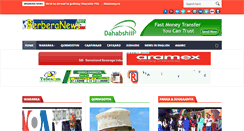 Desktop Screenshot of berberanews.com